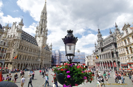 The stunningly beautiful Grand-Place